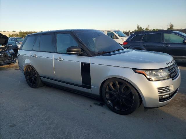 SALGS2VF3FA210492 - 2015 LAND ROVER RANGE ROVE HSE GRAY photo 4