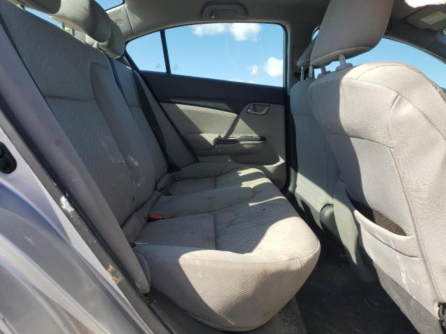 19XFB2F57FE018840 - 2015 HONDA CIVIC LX ვერცხლისფერი ფოტო 10