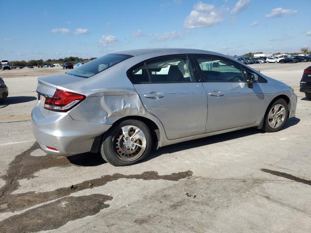19XFB2F57FE018840 - 2015 HONDA CIVIC LX ვერცხლისფერი ფოტო 3