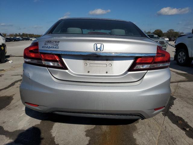 19XFB2F57FE018840 - 2015 HONDA CIVIC LX ვერცხლისფერი ფოტო 6