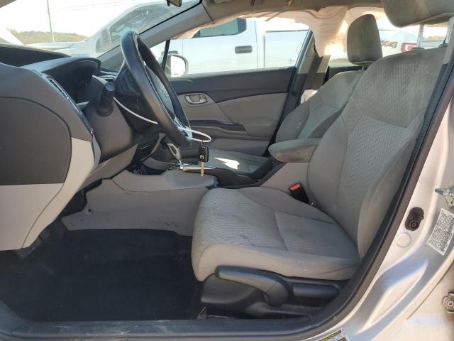 19XFB2F57FE018840 - 2015 HONDA CIVIC LX ვერცხლისფერი ფოტო 7