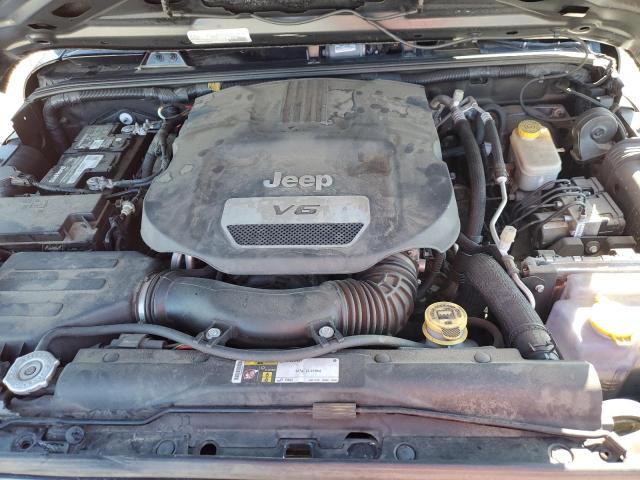 1C4BJWDG6GL312607 - 2016 JEEP WRANGLER U SPORT Siyah fotoğraf 11