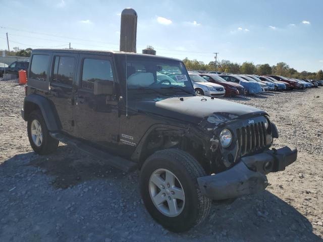 1C4BJWDG6GL312607 - 2016 JEEP WRANGLER U SPORT Siyah fotoğraf 4
