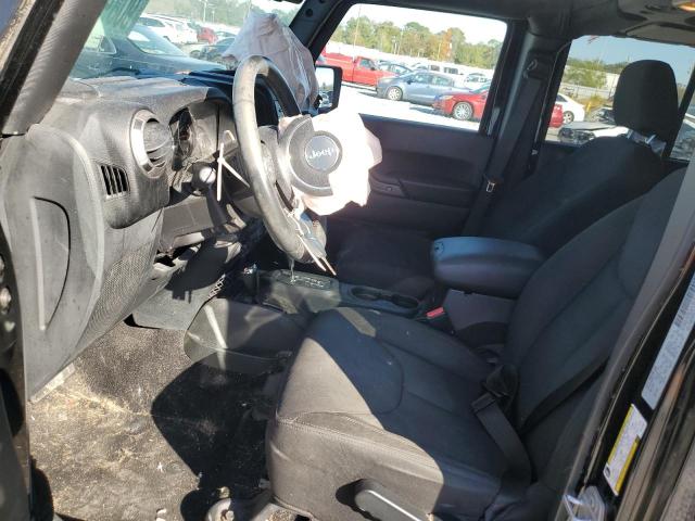 1C4BJWDG6GL312607 - 2016 JEEP WRANGLER U SPORT Siyah fotoğraf 7