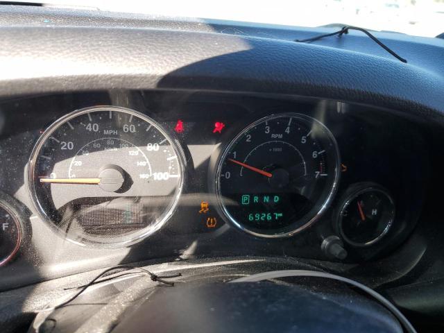 1C4BJWDG6GL312607 - 2016 JEEP WRANGLER U SPORT Siyah fotoğraf 9