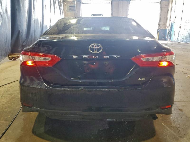 JTNB11HK3J3021647 - 2018 TOYOTA CAMRY L BLACK photo 6