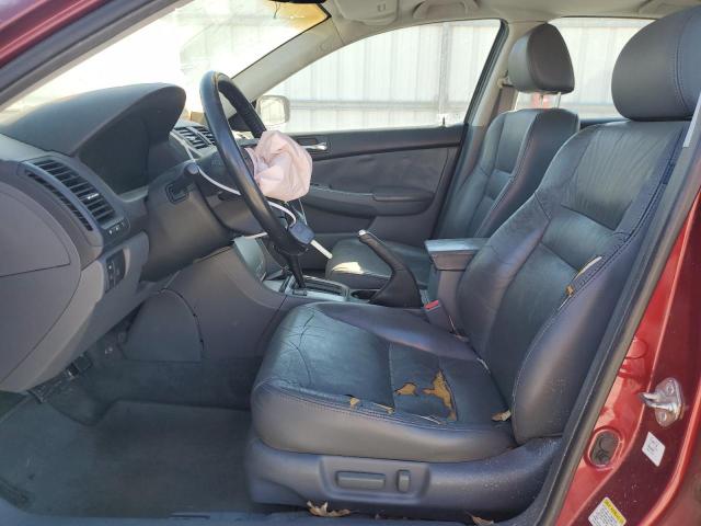 1HGCM665X3A090376 - 2003 HONDA ACCORD EX BURGUNDY photo 7