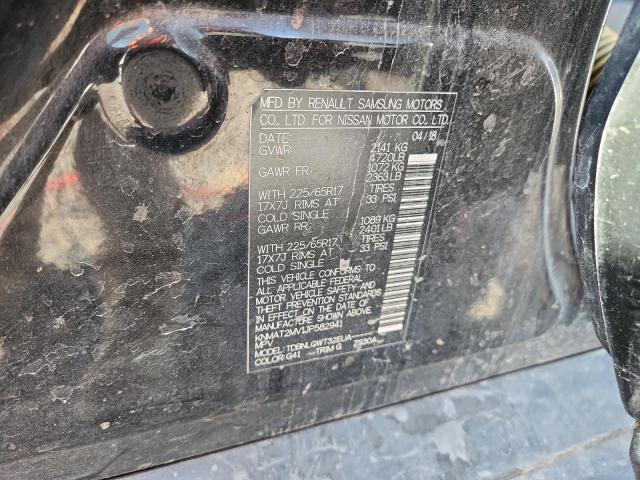 KNMAT2MV1JP582941 - 2018 NISSAN ROGUE S BLACK photo 13