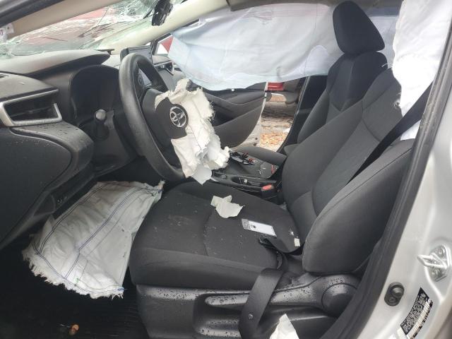5YFEPMAE5NP291367 - 2022 TOYOTA COROLLA LE ვერცხლისფერი ფოტო 7
