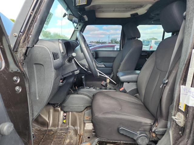 1C4BJWDG1DL650220 - 2013 JEEP WRANGLER U SPORT BROWN photo 7