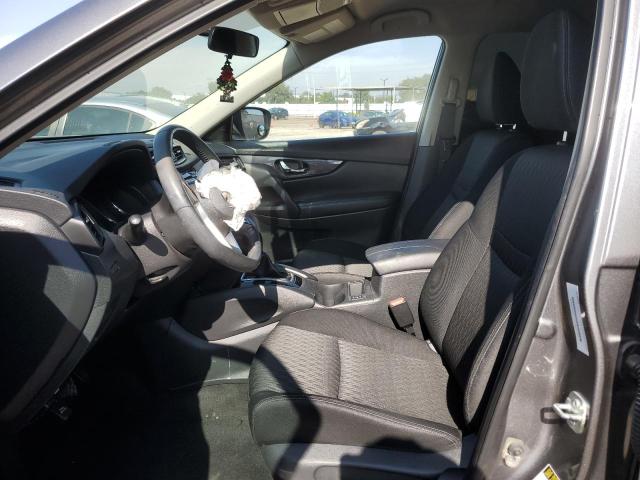 KNMAT2MT5HP586077 - 2017 NISSAN ROGUE S GRAY photo 7