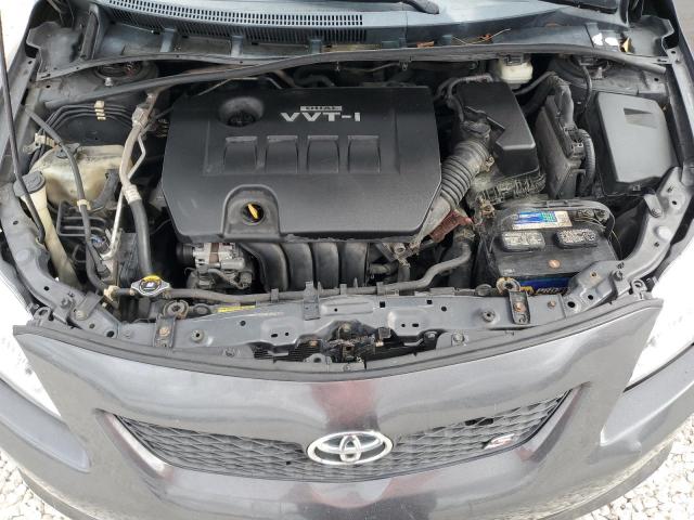 2T1BU4EE8AC474505 - 2010 TOYOTA COROLLA BASE Серый фото 11