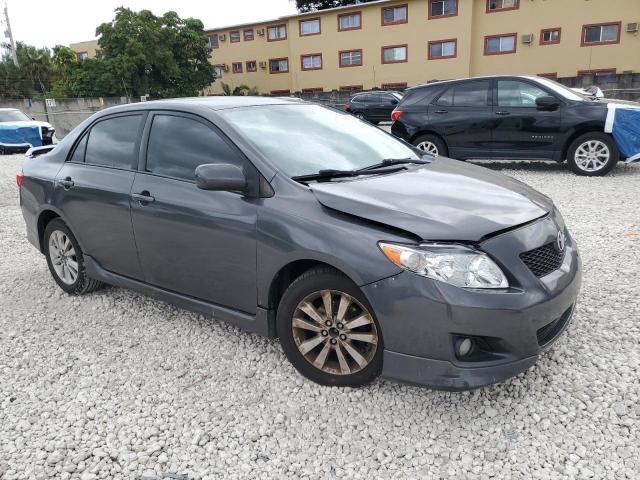 2T1BU4EE8AC474505 - 2010 TOYOTA COROLLA BASE Серый фото 4