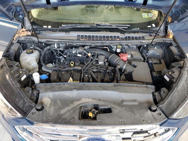 2FMPK4J90LBA76023 - 2020 FORD EDGE SEL 蓝色 照片 12