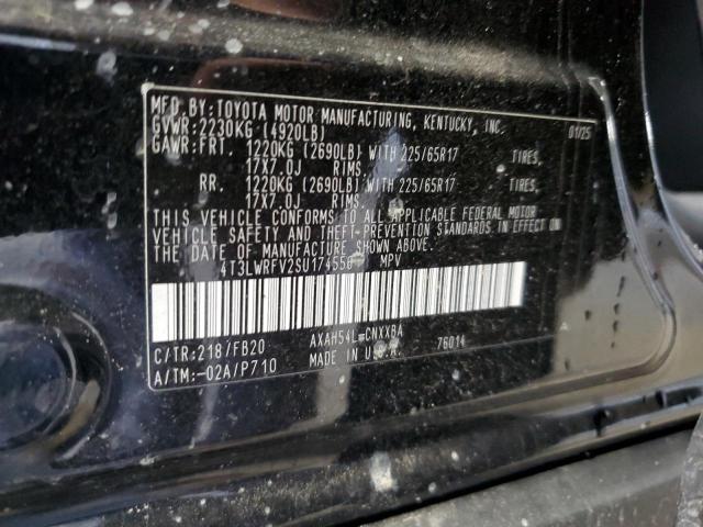 4T3LWRFV2SU174556 - 2025 TOYOTA RAV4 LE 黑色 照片 13