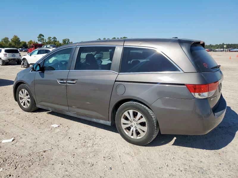 5FNRL5H60FB034809 - 2015 HONDA ODYSSEY EXL GRAY photo 2