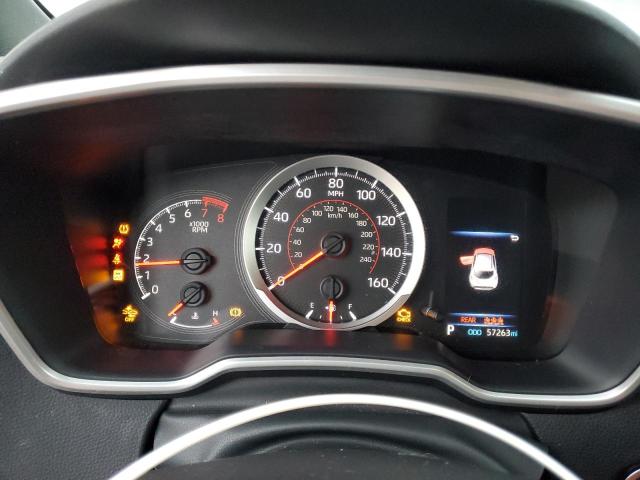 JTND4MBE5M3126439 - 2021 TOYOTA COROLLA SE Черный фото 9