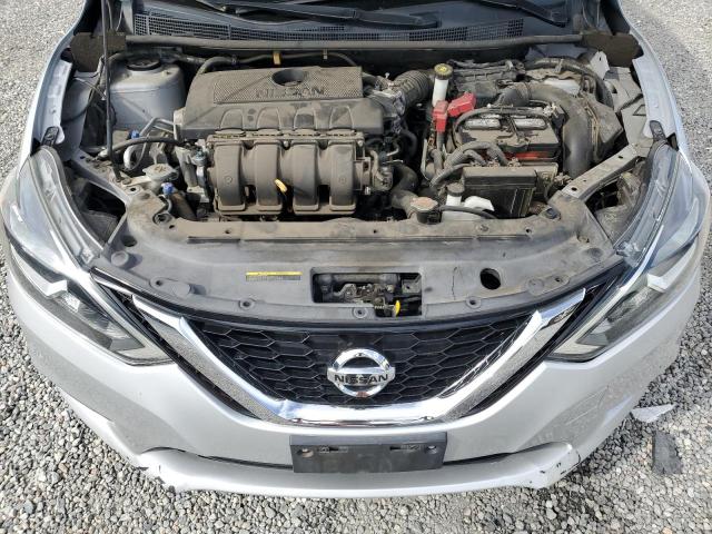 3N1AB7AP1KL613420 - 2019 NISSAN SENTRA S SILVER photo 11