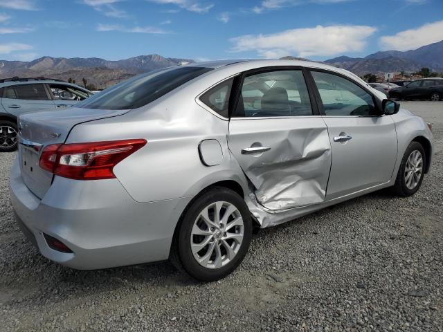 3N1AB7AP1KL613420 - 2019 NISSAN SENTRA S SILVER photo 3