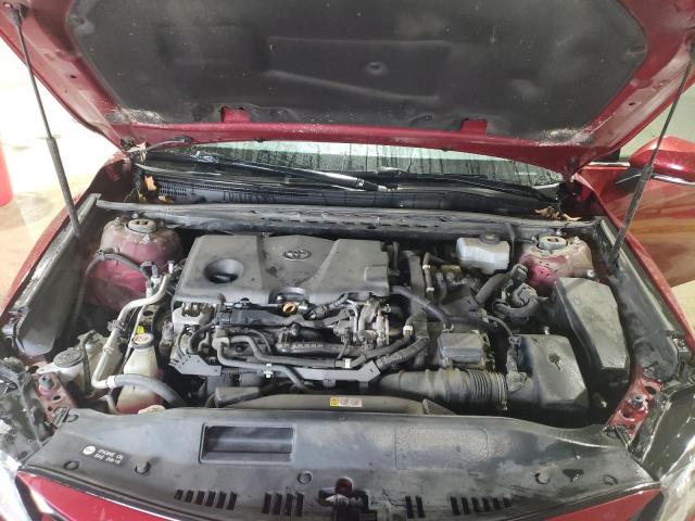4T1B31HK1KU509646 - 2019 TOYOTA CAMRY LE BURGUNDY photo 11