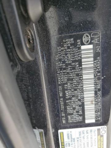 2T1BR32E85C443874 - 2005 TOYOTA COROLLA CE BLACK photo 13