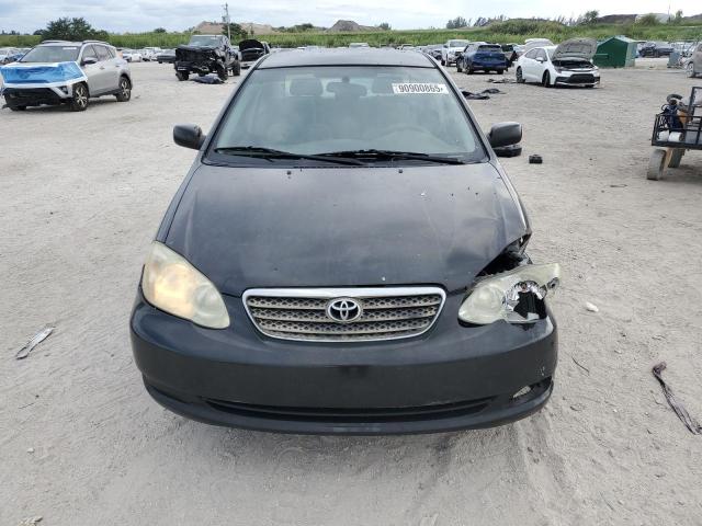 2T1BR32E85C443874 - 2005 TOYOTA COROLLA CE BLACK photo 5