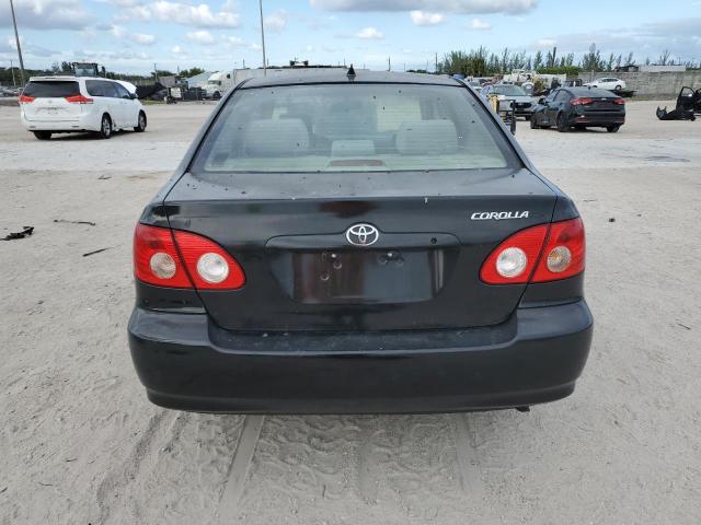 2T1BR32E85C443874 - 2005 TOYOTA COROLLA CE BLACK photo 6