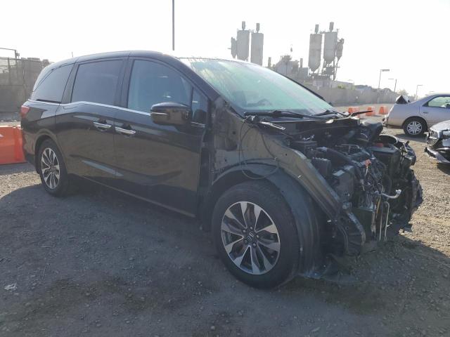 5FNRL6H79NB032117 - 2022 HONDA ODYSSEY EXL 黑色 照片 4