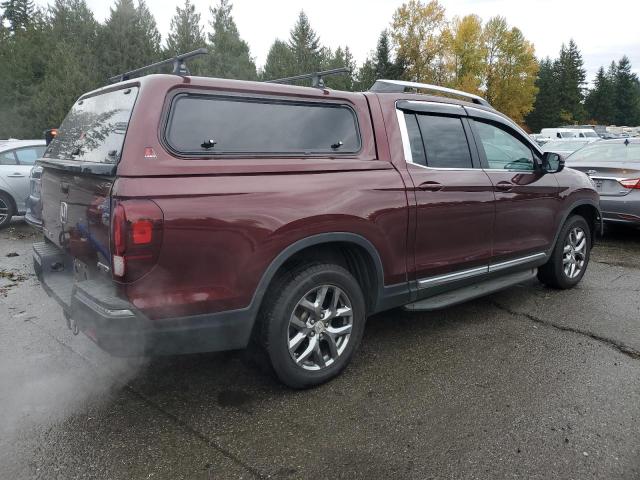 5FPYK3F58KB049556 - 2019 HONDA RIDGELINE RTL BURGUNDY photo 3