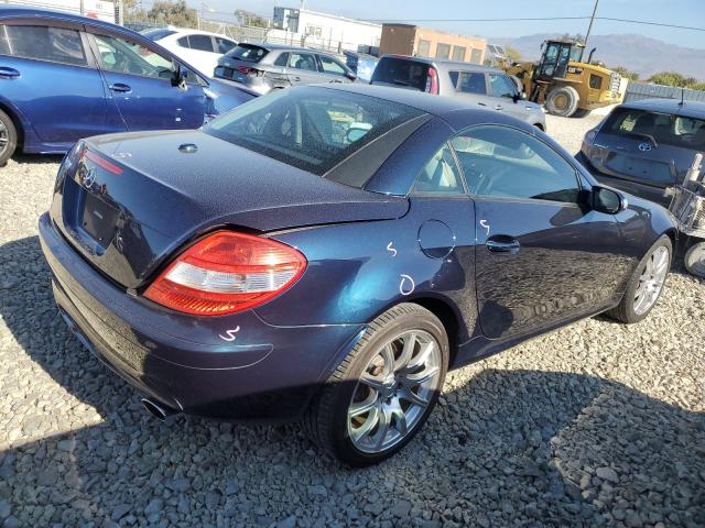WDBWK56FX6F091165 - 2006 MERCEDES-BENZ SLK 350 BLUE photo 3