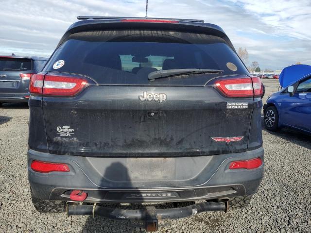 1C4PJMBS1FW676531 - 2015 JEEP CHEROKEE TRAILHAWK BLACK photo 6