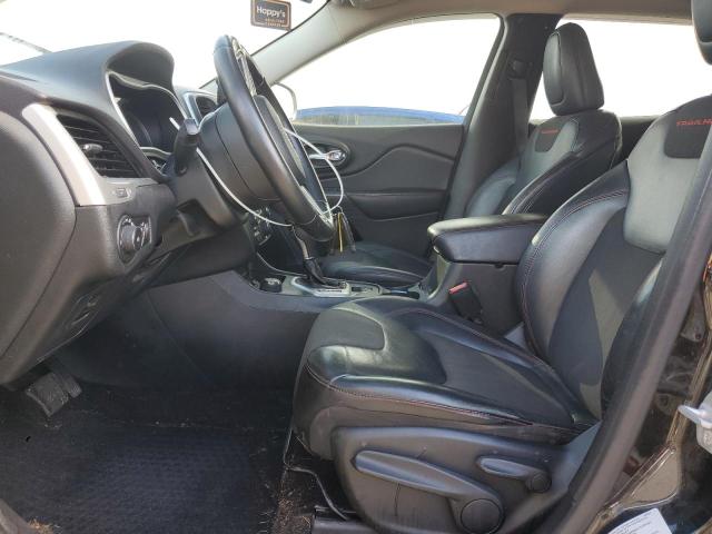 1C4PJMBS1FW676531 - 2015 JEEP CHEROKEE TRAILHAWK BLACK photo 7
