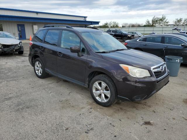 JF2SJACC1EG400196 - 2014 SUBARU FORESTER 2.5I PREMIUM 棕色 照片 4