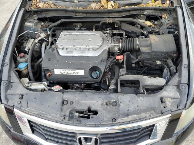 1HGCP36839A041836 - 2009 HONDA ACCORD EXL BLACK photo 11