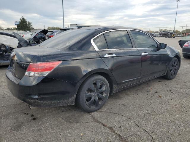 1HGCP36839A041836 - 2009 HONDA ACCORD EXL BLACK photo 3