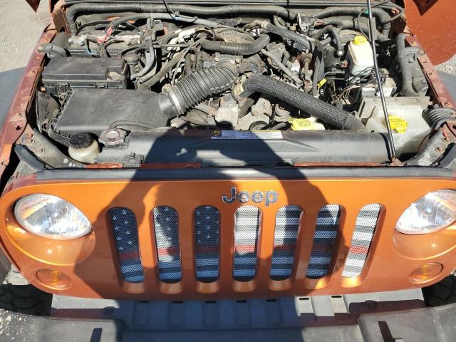 1J4BA3H16BL531591 - 2011 JEEP WRANGLER U SPORT Նարնջագույն լուսանկար 12