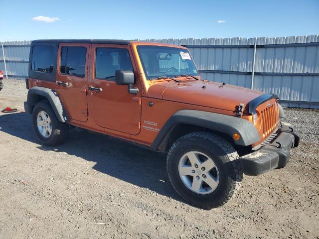 1J4BA3H16BL531591 - 2011 JEEP WRANGLER U SPORT Նարնջագույն լուսանկար 4
