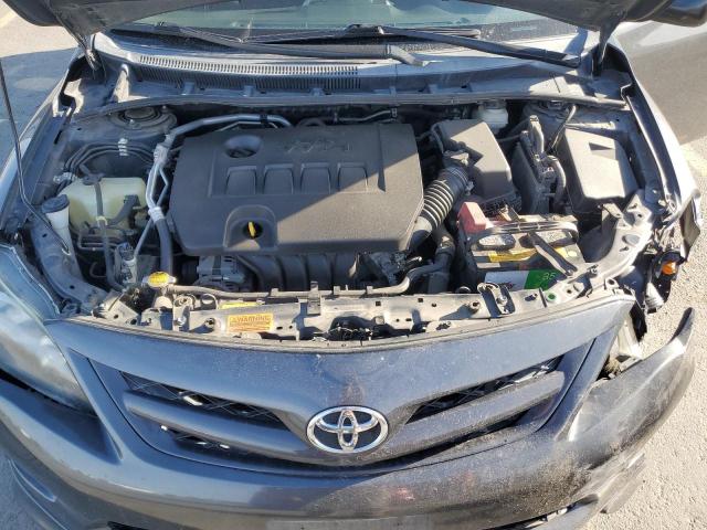 2T1BU4EE6CC902400 - 2012 TOYOTA COROLLA BASE 银色 照片 11