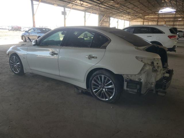 JN1EV7AP8JM359041 - 2018 INFINITI Q50 LUXE WHITE photo 2
