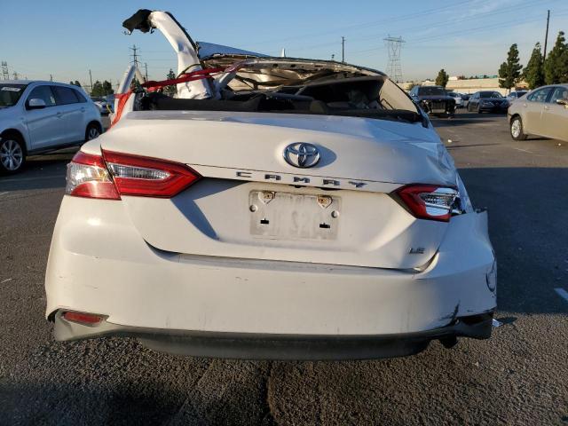 4T1B11HK7KU203542 - 2019 TOYOTA CAMRY L WHITE photo 6