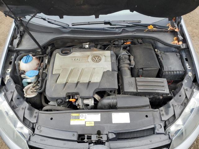 WVWNM7AJ9DW120960 - 2013 VOLKSWAGEN GOLF 灰色 照片 11