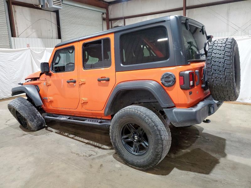 1C4HJXDG4LW141882 - 2020 JEEP WRANGLER U SPORT ORANGE photo 2
