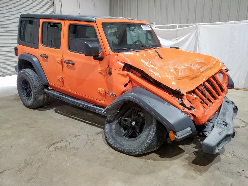 1C4HJXDG4LW141882 - 2020 JEEP WRANGLER U SPORT ORANGE photo 4