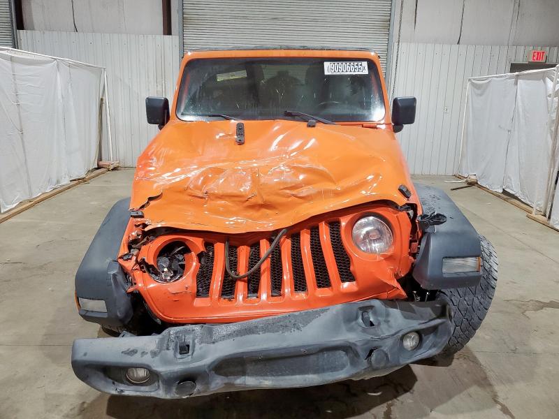 1C4HJXDG4LW141882 - 2020 JEEP WRANGLER U SPORT ORANGE photo 5