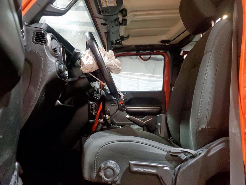 1C4HJXDG4LW141882 - 2020 JEEP WRANGLER U SPORT ORANGE photo 7