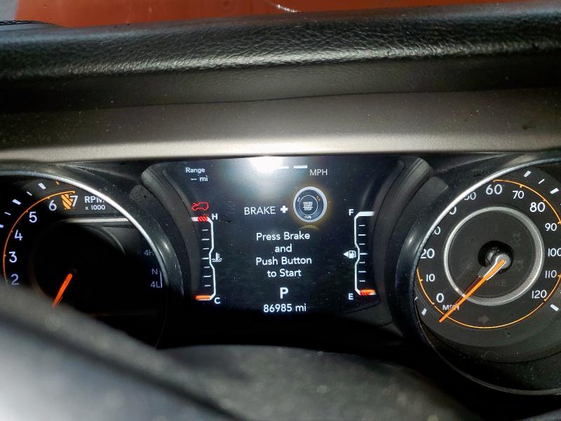 1C4HJXDG4LW141882 - 2020 JEEP WRANGLER U SPORT ORANGE photo 9