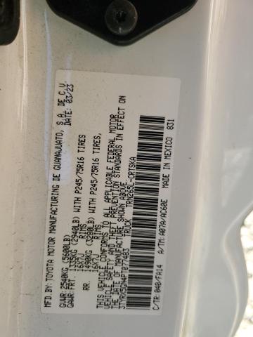 3TYRX5GN4PT077483 - 2023 TOYOTA TACOMA ACCESS CAB Սպիտակ լուսանկար 13