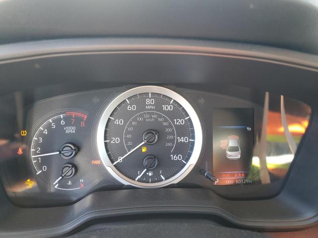 5YFEPMAE7MP245201 - 2021 TOYOTA COROLLA LE 银色 照片 9