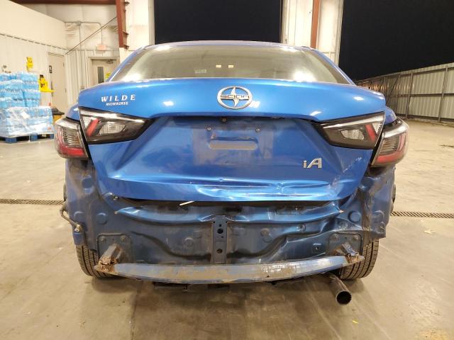 3MYDLBZV9GY132369 - 2016 TOYOTA SCION IA BLUE photo 6