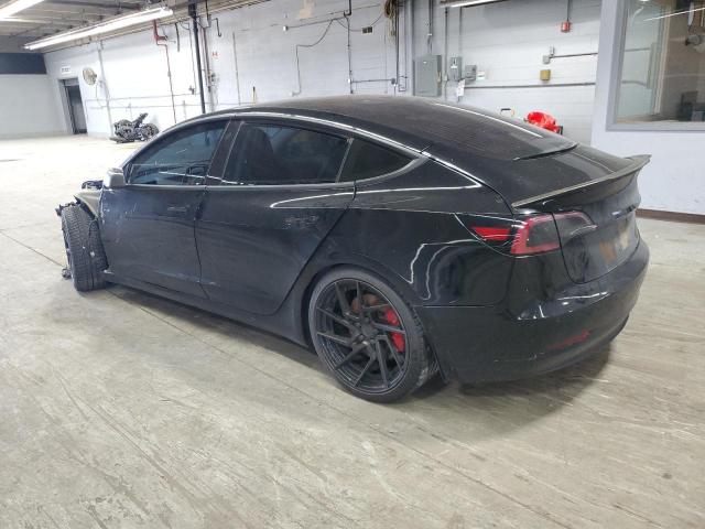 5YJ3E1EBXJF151364 - 2018 TESLA MODEL 3 Noir photo 2
